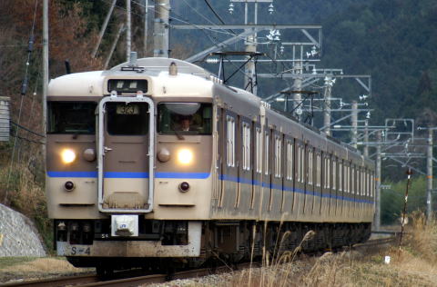 宮原電車区・Ｓ４編成＠　タイフォンカバー取り付け後（福知山側）