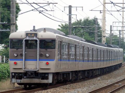 宮原電車区・Ｓ４編成＠福知山側